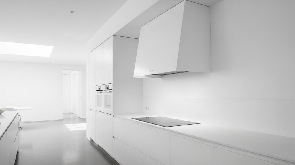 The Modern White Geometric Hood