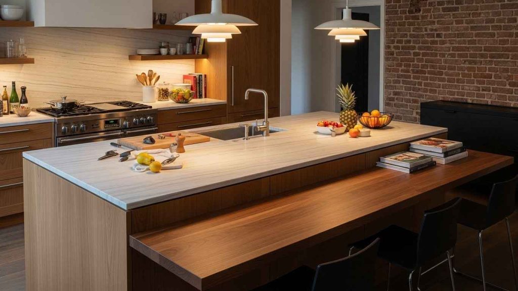 The Multi-Level Entertaining Island