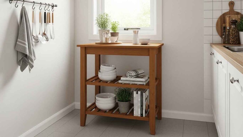 The Multi-Tiered Serving Cart Table