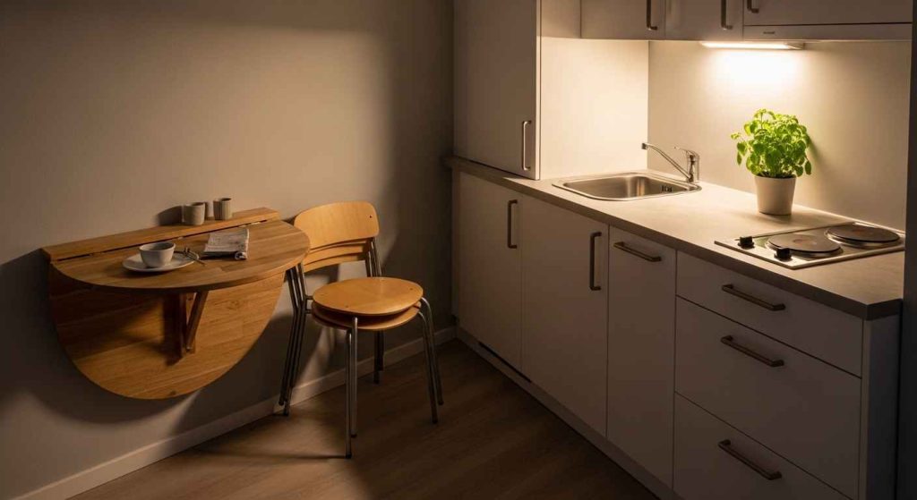 The Murphy Table for Tiny Kitchens