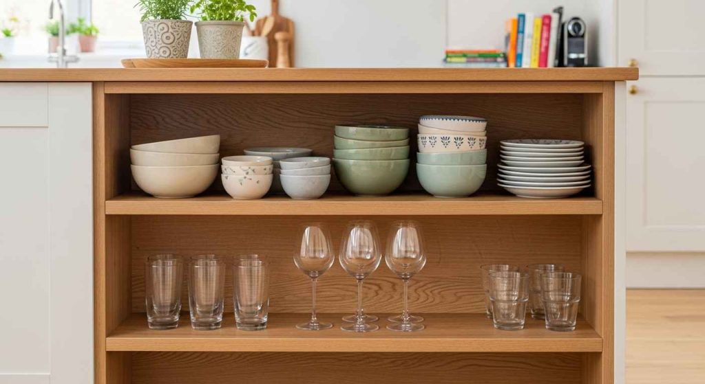 The Open-Shelf Display for Daily Essentials