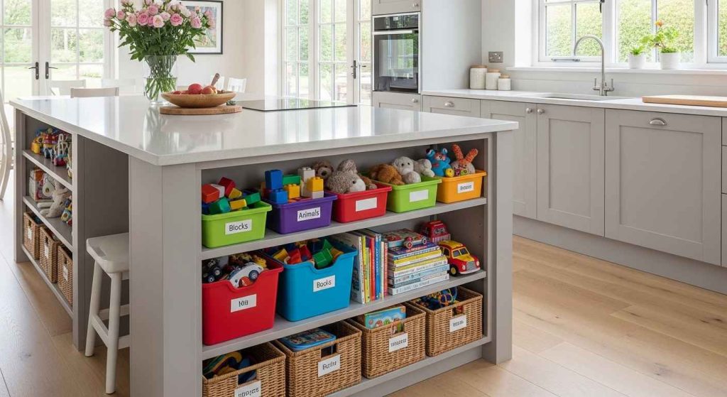 The Open-Shelf Toy Library Island