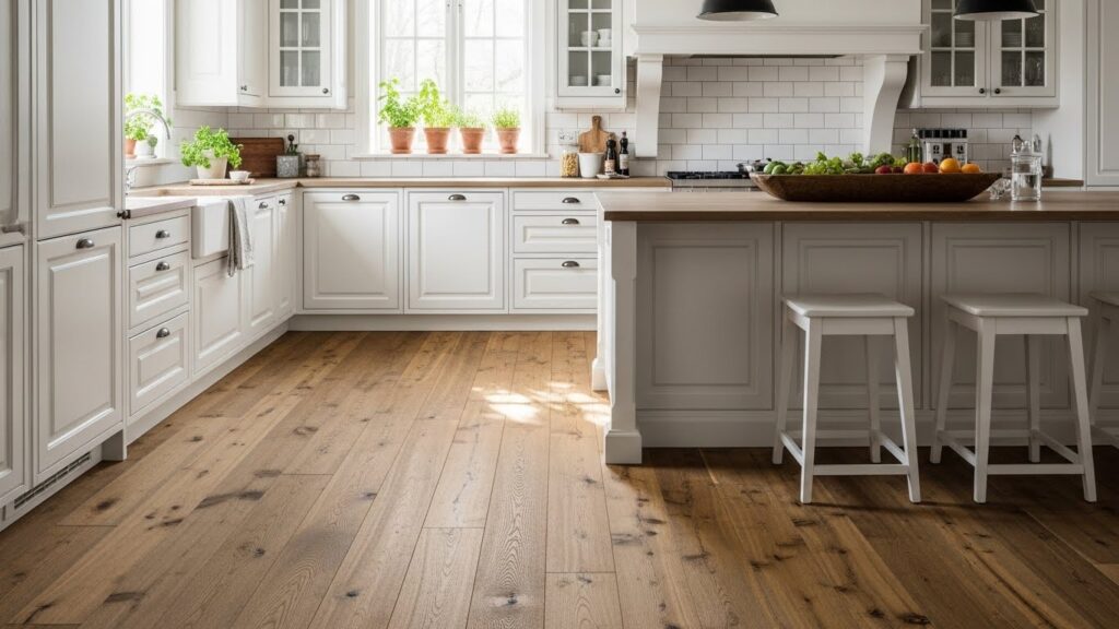 The Perfectly Aged Wood Floor