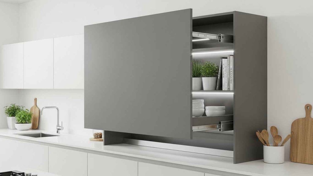 The Pull-Down Wall Cabinet