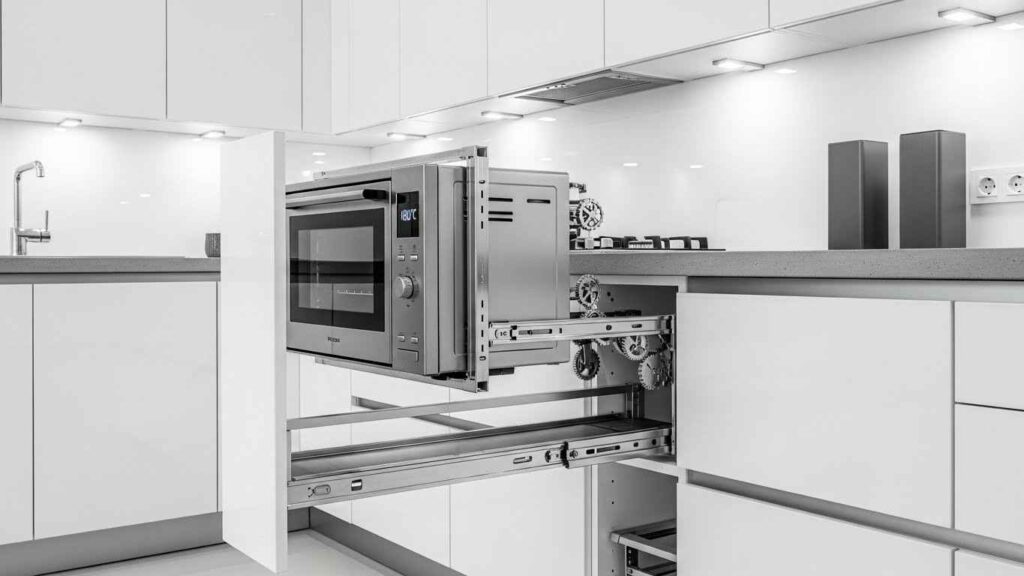 The Pull-Out Cabinet Oven