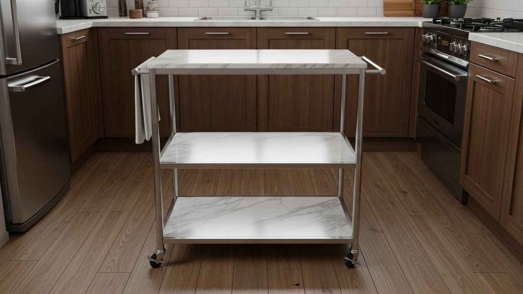 The Rolling Kitchen Cart