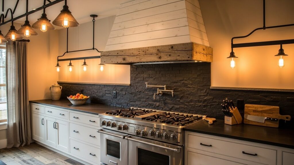 The Rustic White Plank Hood