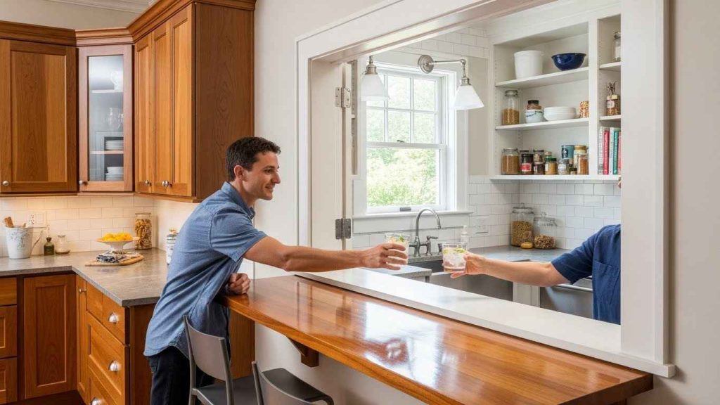 The Scullery-Pass-Through Window