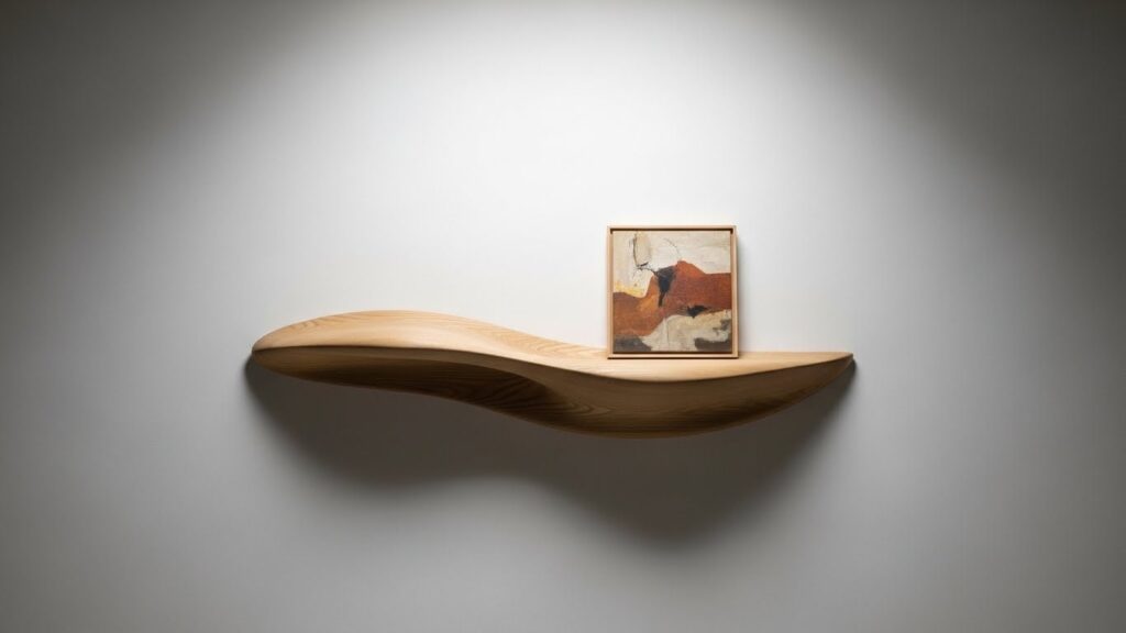 The Sculptural Statement Shelf