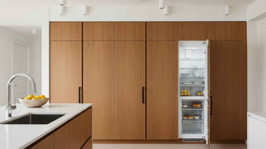 The Seamless Integrated Refrigerator