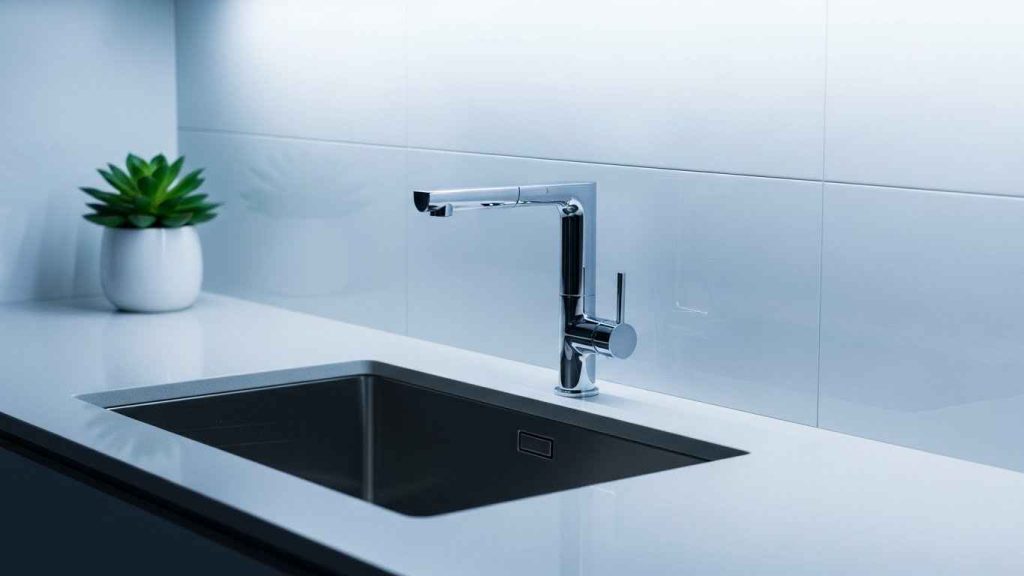 The Smart Sink with Tech Features