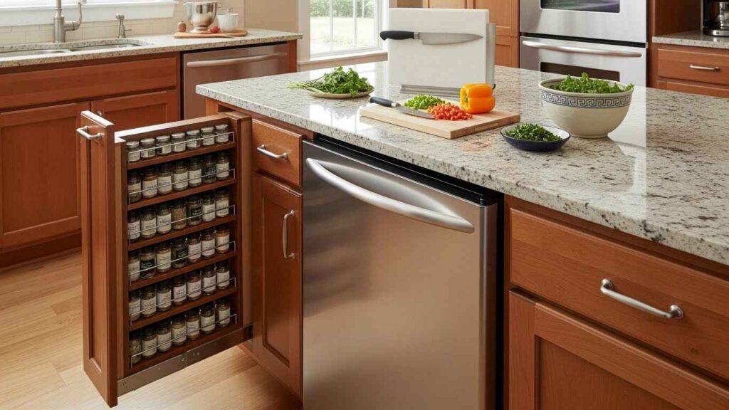 The Spice Rack & Mini-Fridge Combo