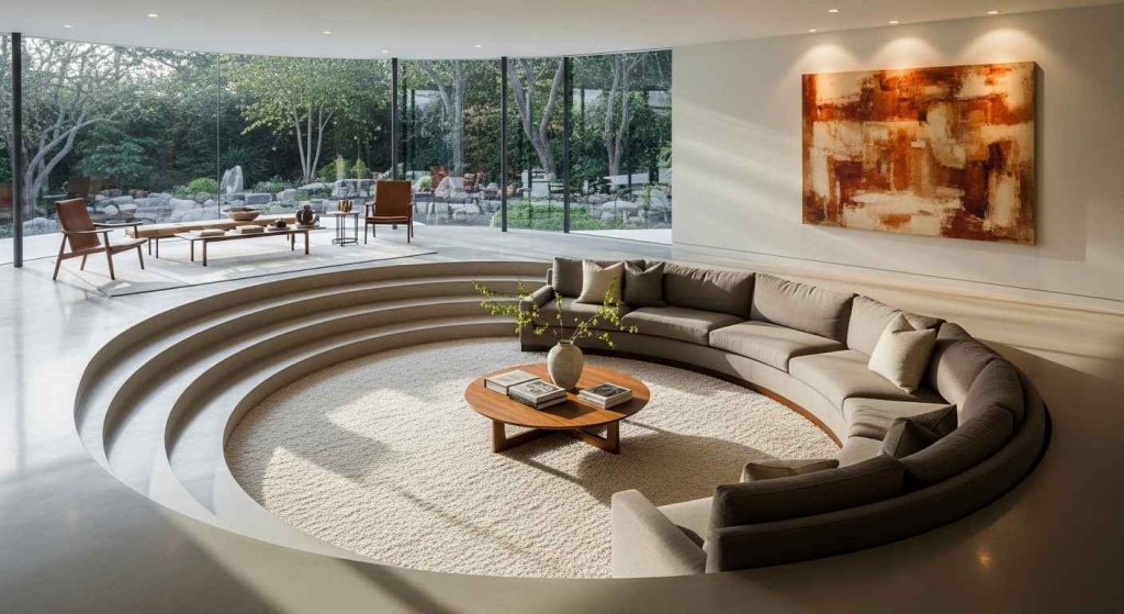 The Sunken Living Zone