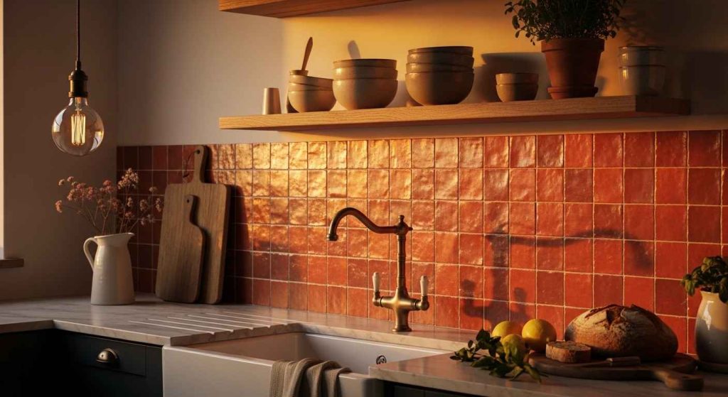 The Terracotta Zellige Backsplash