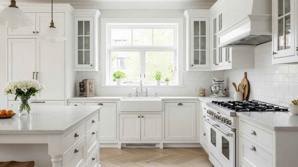 The Timeless All-White Kitchen