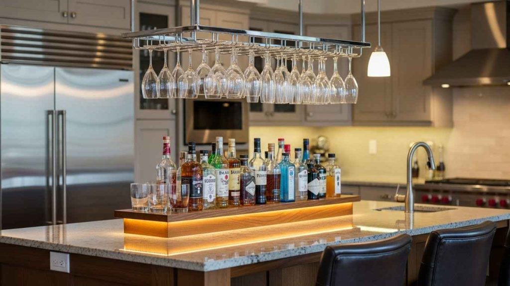 The Ultimate Bar Cart Side