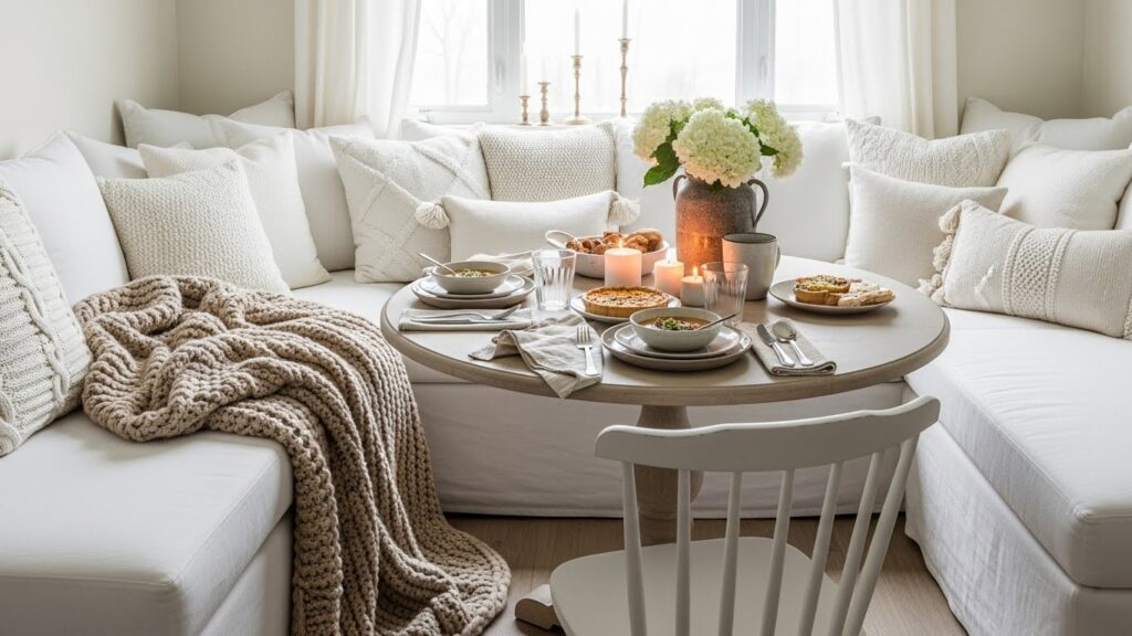 The Ultimate Comfortable White Nook