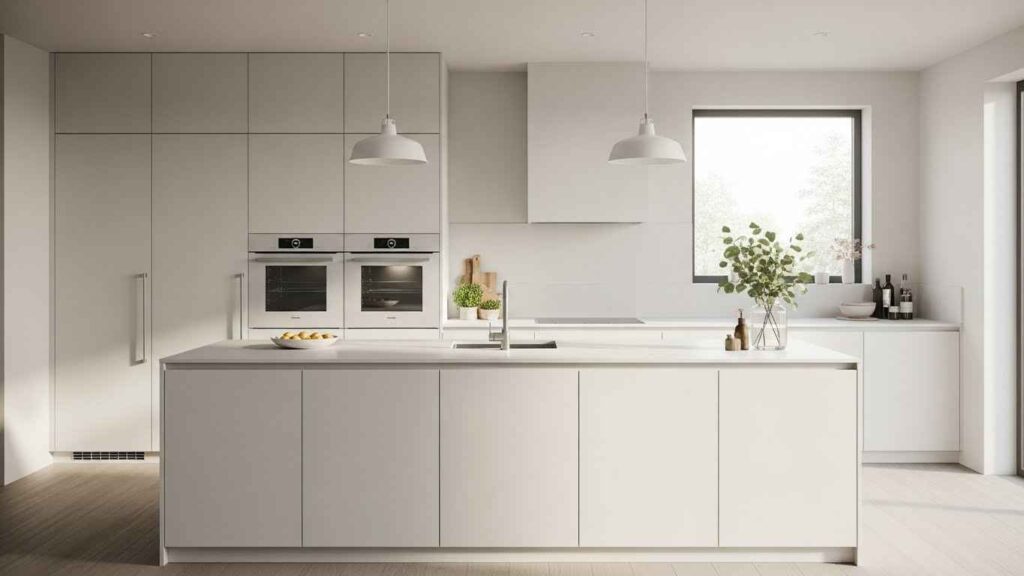The Ultimate Matte White Kitchen