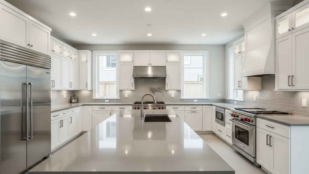 The Ultimate Modern White Kitchen