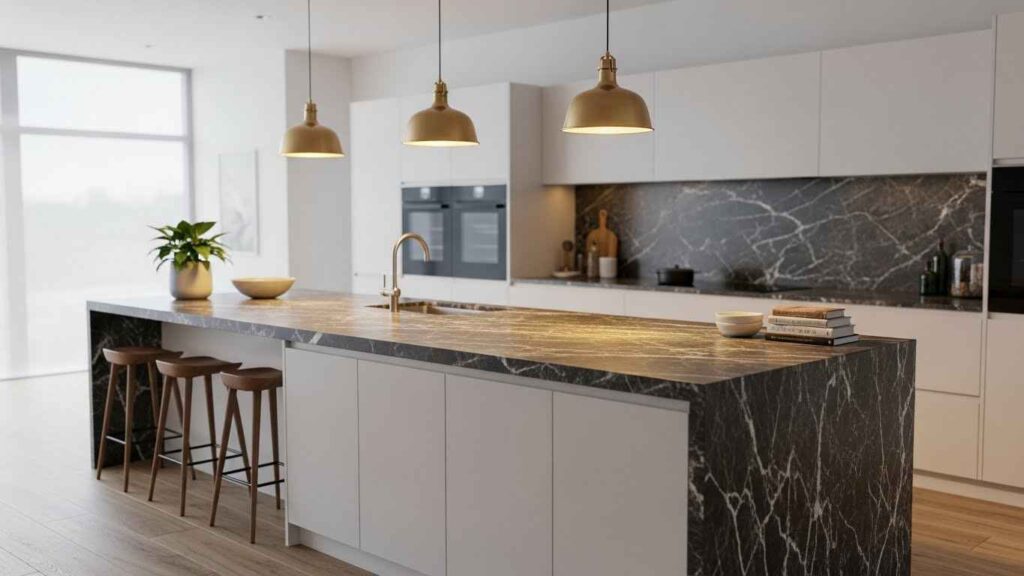 The Ultimate White Kitchen Island