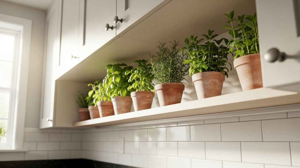 The Under-Cabinet Herb Shelf