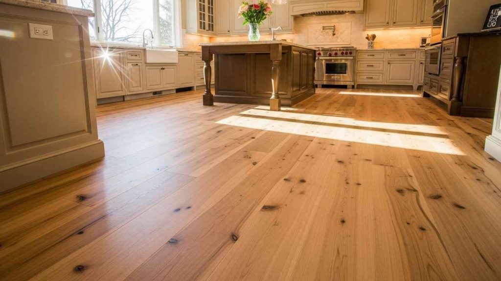 The Warmth of Wide-Plank Hardwood