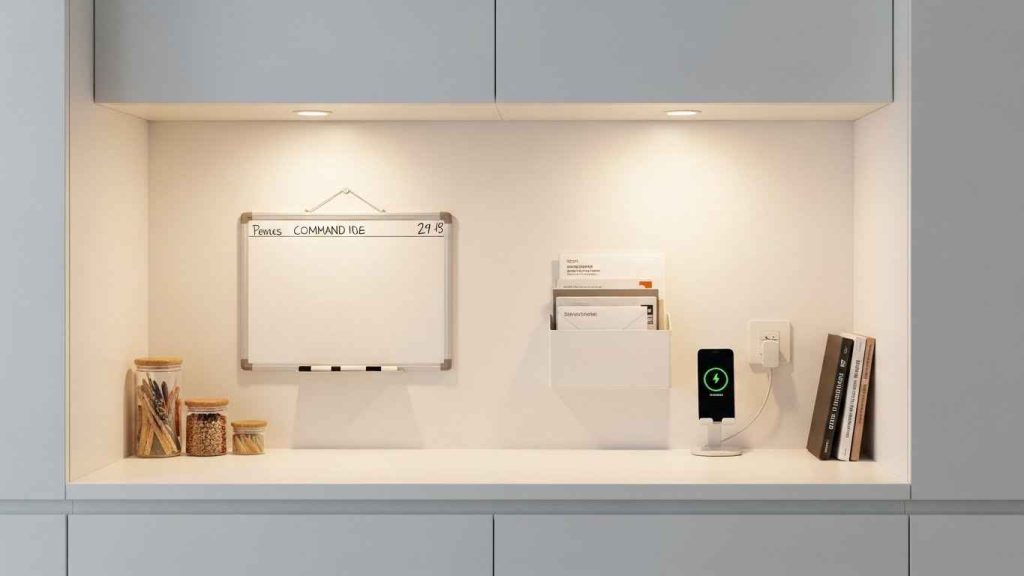 The White Kitchen Command Center