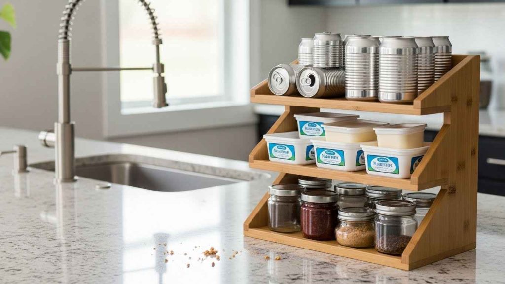 Tiered Countertop Organizer