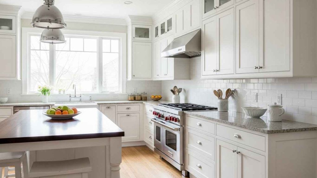 Timeless White Shaker Cabinets
