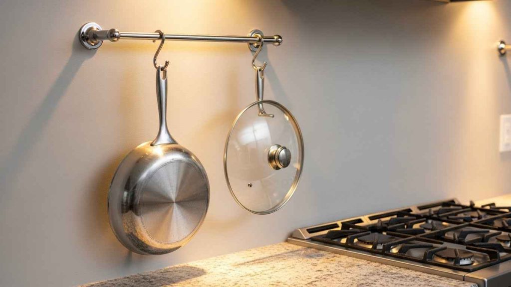 Towel Bar for Pans & Lids