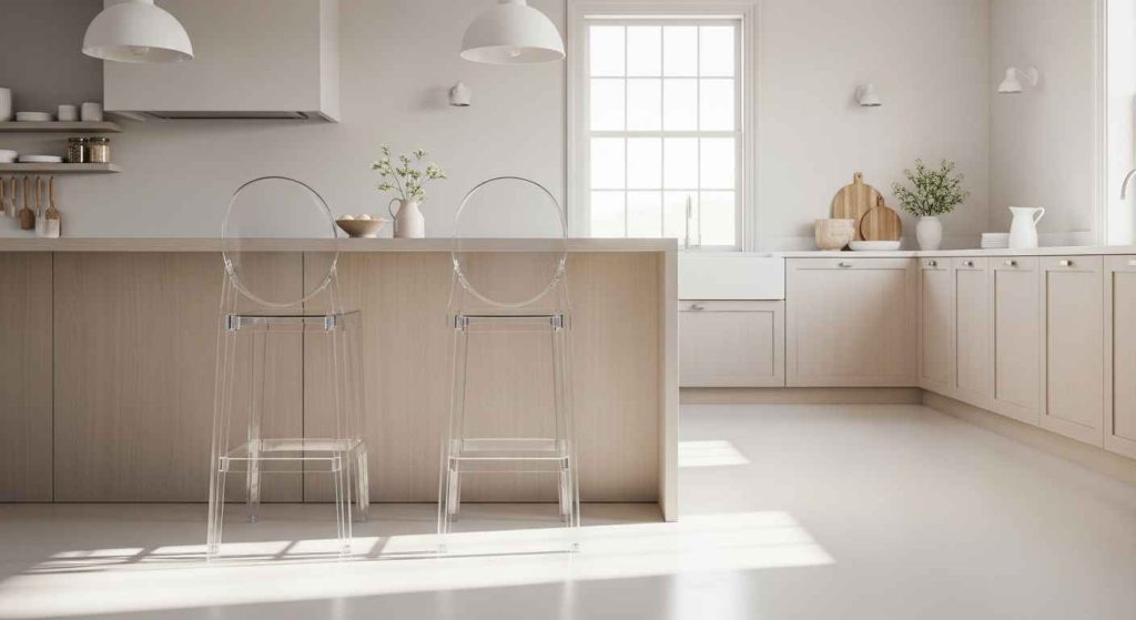 Transparent Acrylic Stools