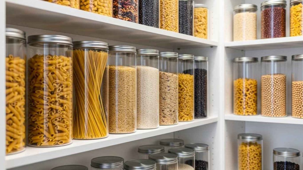 Transparent Containers for a Cohesive Look