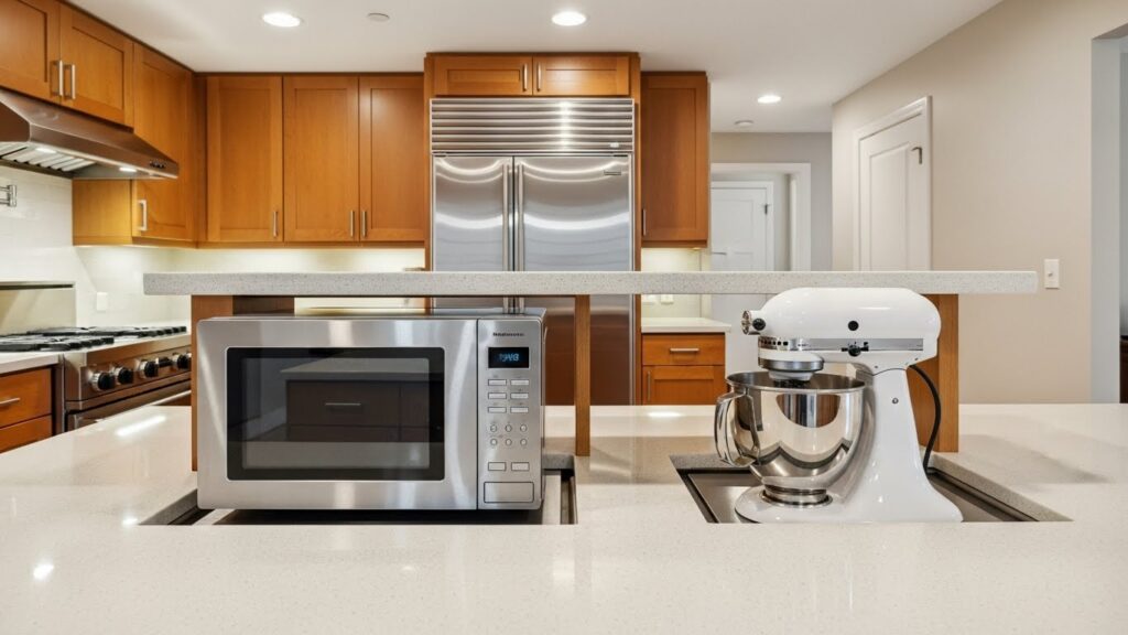 Tuck-In Countertops for Appliances
