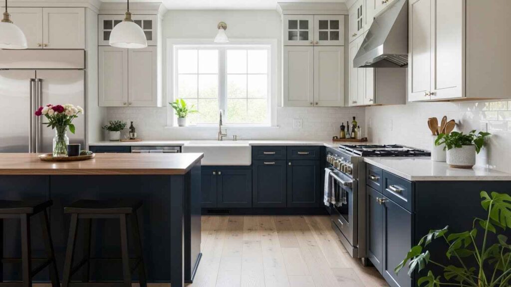 Two-Tone Cabinet Designs