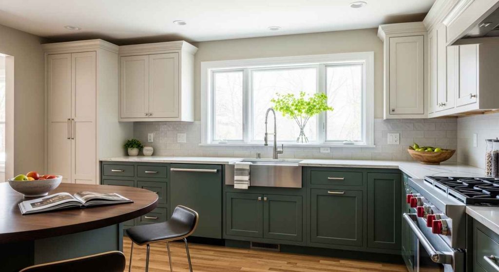 Two-Tone Cabinet Strategy