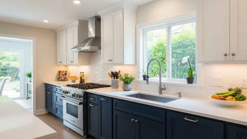 Two-Tone Kitchen Design