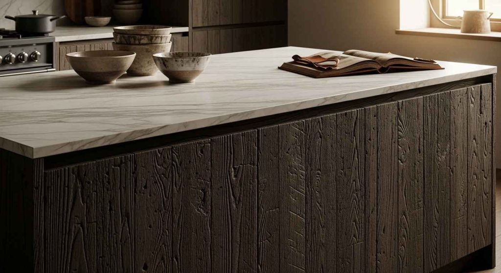 Two-Tone Textural Contrast
