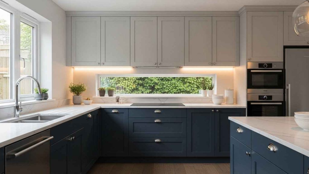 Two-Toned Cabinet Color Schemes