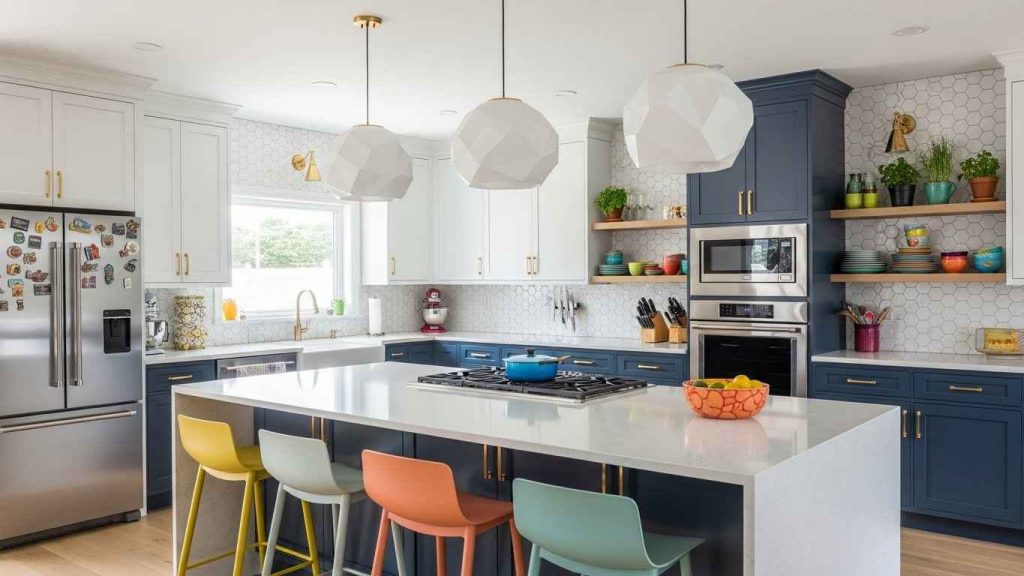 Two-Toned Matte Cabinets
