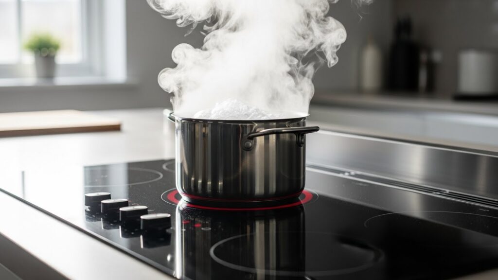 Ultra-Fast Induction Boiling