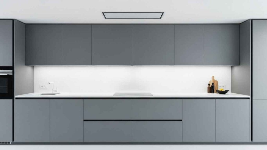 Ultra-Modern Slab Doors & Corian