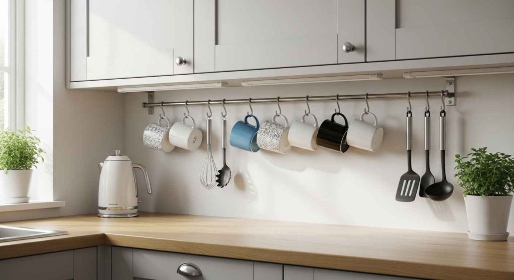 Under-Cabinet Hanging Rails