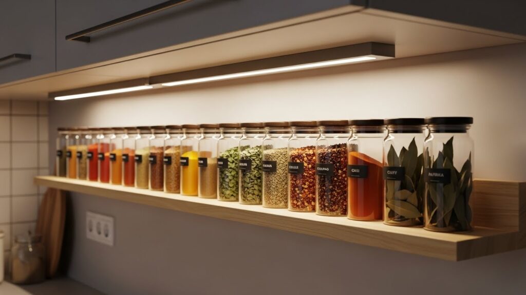 Under-Cabinet Spice Racks