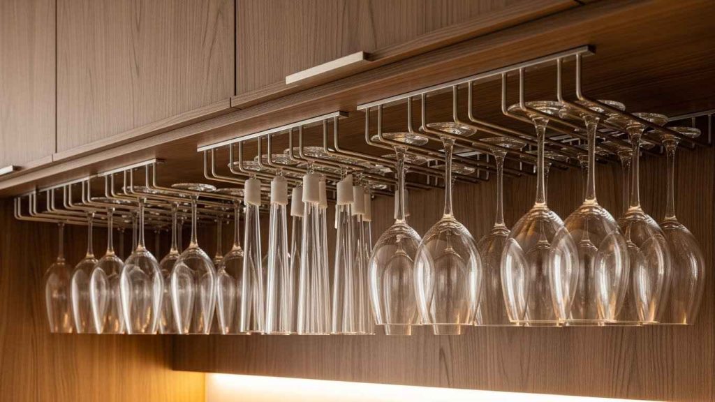 Under-Cabinet Stemware Hangers
