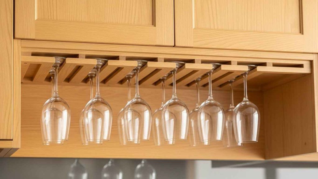 Under-Cabinet Stemware Holders