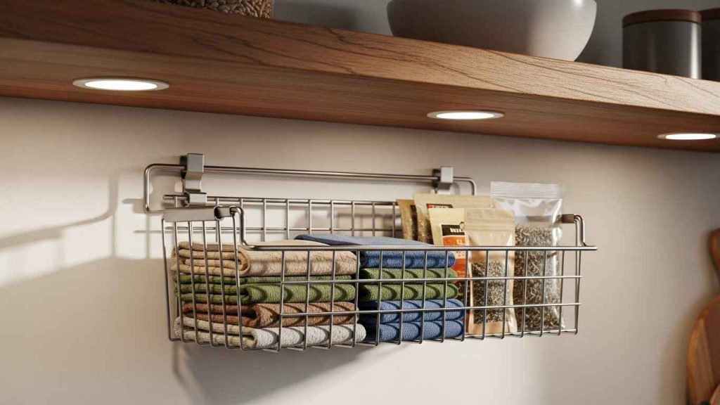 Under-Shelf Basket Hack