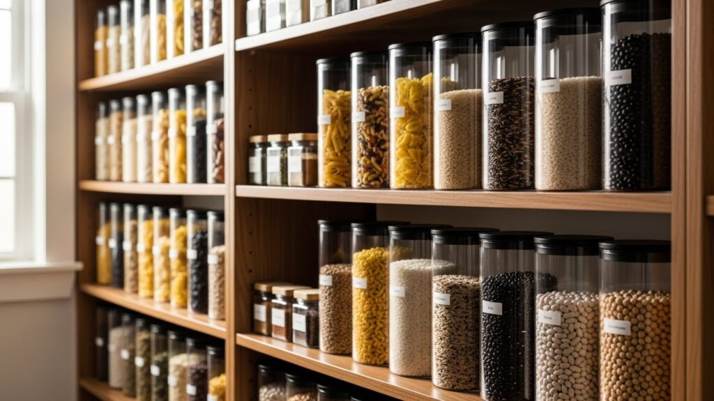 Use Clear Containers