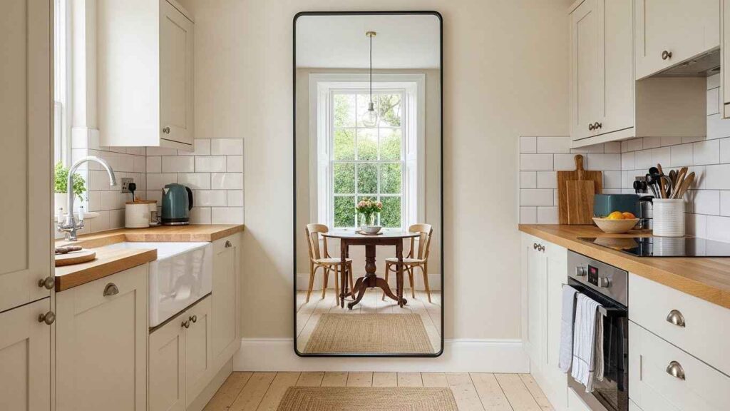 Use Mirrors to Create Illusion of Space