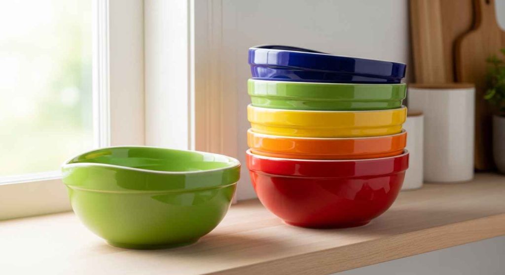 Use Stackable Nesting Bowls
