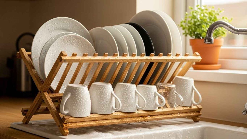 Use a Dish Drying Rack